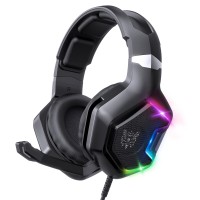 Дротові навушники Onikuma K10 Pro Gaming LED Black